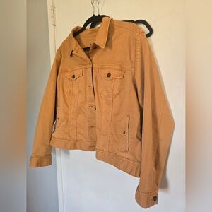 Mustard Tan Liverpool Jean Jacket 2x